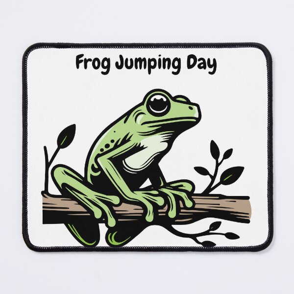 Item preview, Frog Jumping Day Design designed and sold by Wear Sculpt.