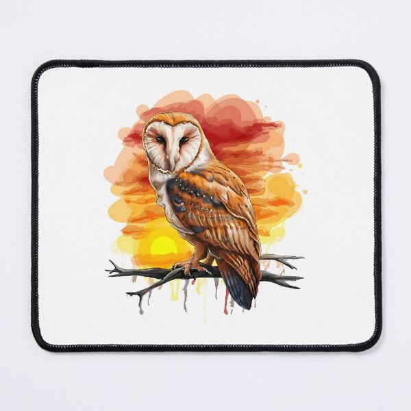 Item preview, Barn owl twilight guardian designed and sold by Ann Miu Deluxe.