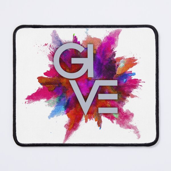 Item preview, Give In Bright Color, Trendy Cute & Simple Spiritual Aesthetic designed and sold by PUSH Proper Prints.