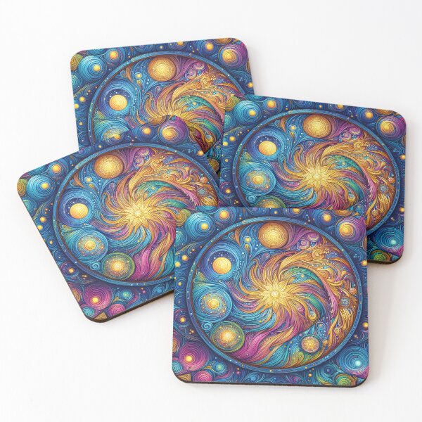 Item preview, Spiraled Cosmos designed and sold by DreamMandalas.