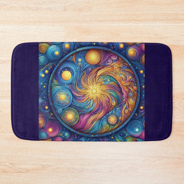 Item preview, Spiraled Cosmos designed and sold by DreamMandalas.