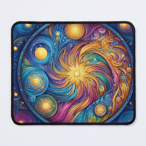 Item preview, Spiraled Cosmos designed and sold by DreamMandalas.