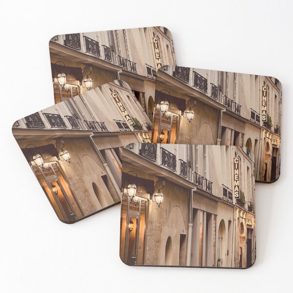 Item preview, Paris Cinemas Street Scene designed and sold by aimeeandkate.