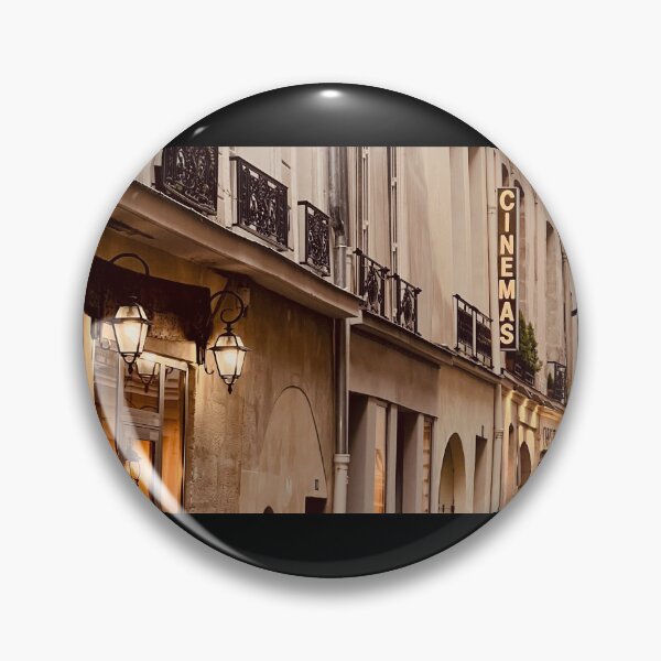 Item preview, Paris Cinemas Street Scene designed and sold by aimeeandkate.
