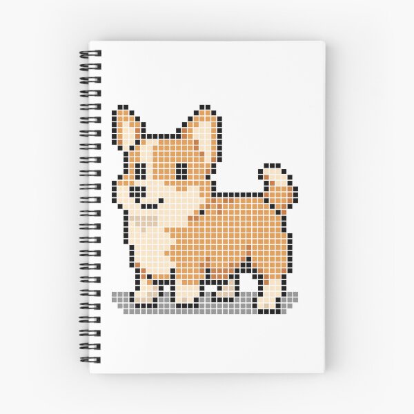 Item preview, Corgi pixelado designed and sold by Brain Fart Buffet.