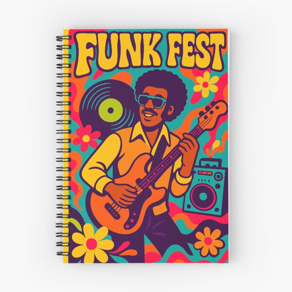 Item preview, Psychedelic Funk Fest Poster designed and sold by SteadyRolling.