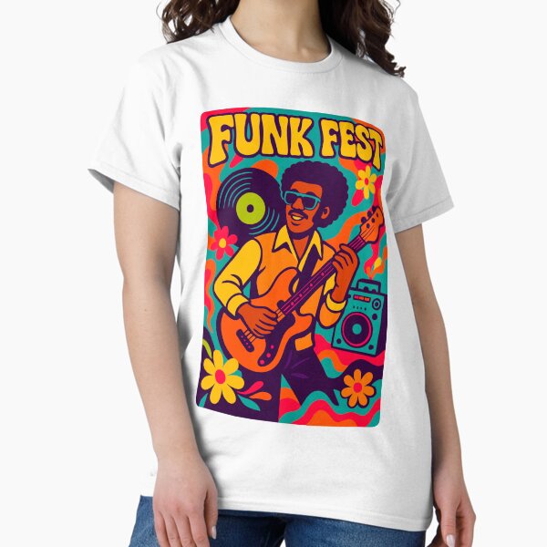 Item preview, Psychedelic Funk Fest Poster designed and sold by SteadyRolling.