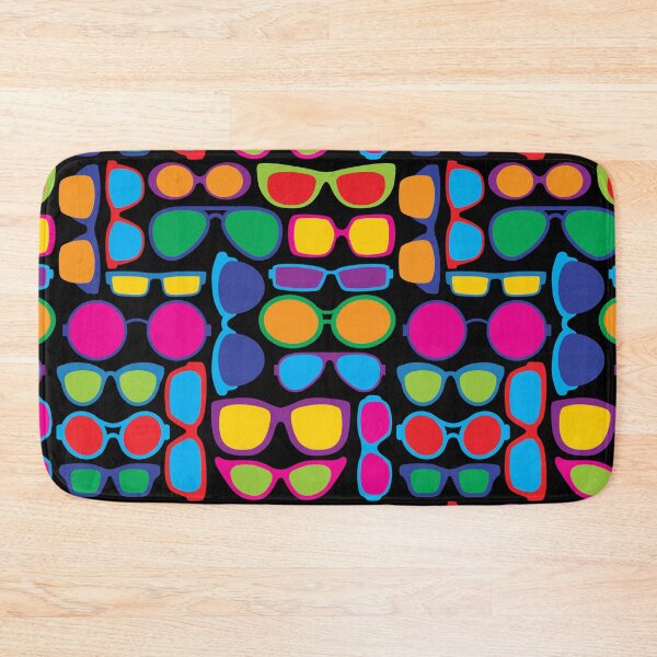 Item preview, Eyeglasses Pattern with Black Background designed and sold by Lisann.