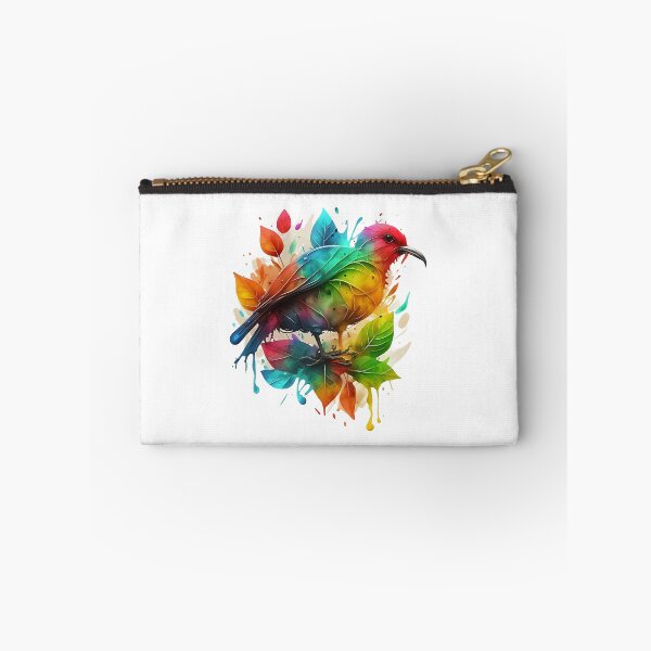 Item preview, Colorful kiwi bird, New Zealand symbol designed and sold by Ann Miu Deluxe.