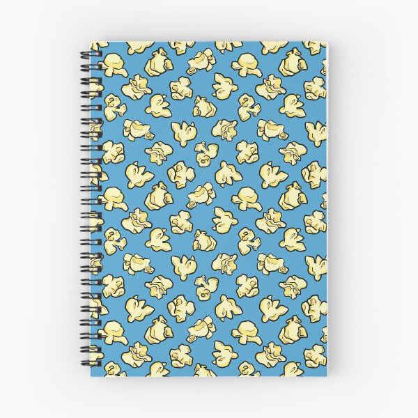 Item preview, Popcorn Art Pattern - Blue designed and sold by HappyHannahArt.