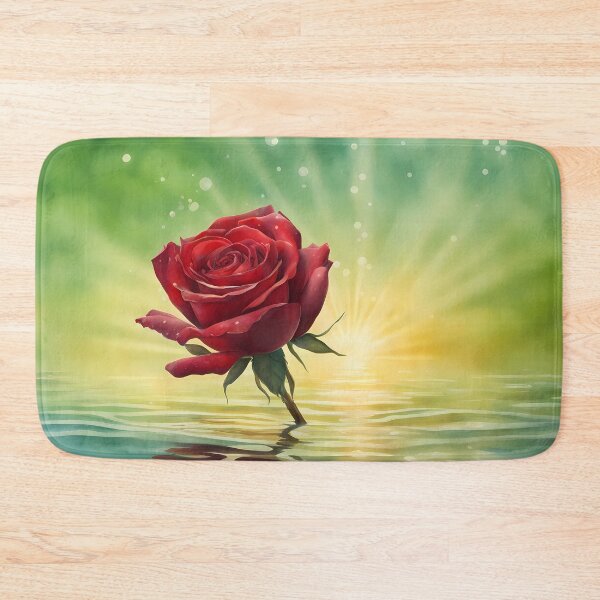 Item preview, Red Rose in Water designed and sold by CalmnessbyChoice.