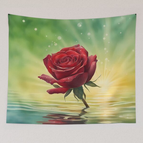 Item preview, Red Rose in Water designed and sold by CalmnessbyChoice.