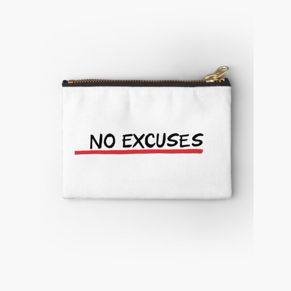 Item preview, No Excuses – Minimalist and Motivating Design designed and sold by goodartpro7com.