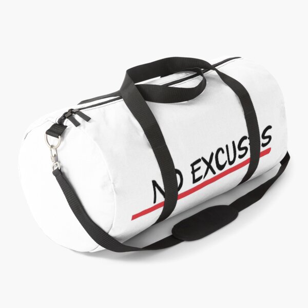 Item preview, No Excuses – Minimalist and Motivating Design designed and sold by goodartpro7com.