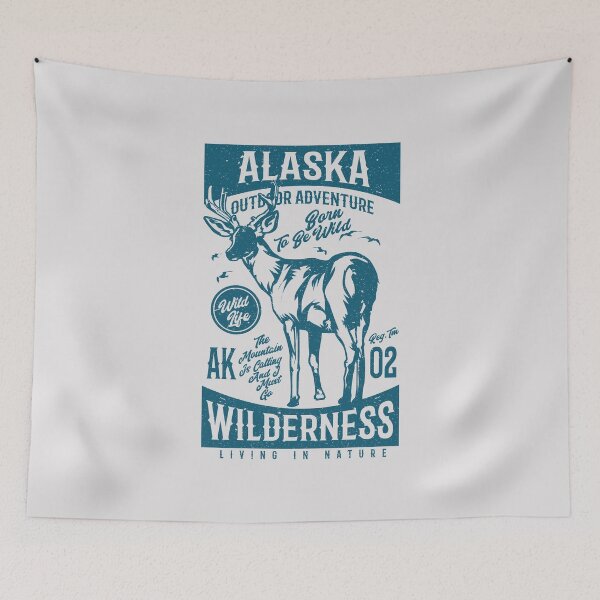 Item preview, Alaska Outdoor Adventure -  National Park - Vintage Souvenir Gifts - Retro Distressed designed and sold by STYLESYNDIKAT.