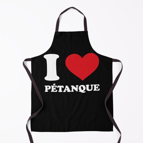 Item preview, I ❤️ Pétanque – Clean French Flair designed and sold by EmeraldeaArt.