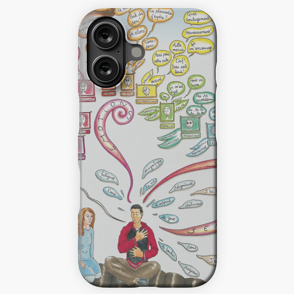 Vista previa del artículo con la obra «Funda rígida para iPhone», diseñado y vendido por MarionCharreau.