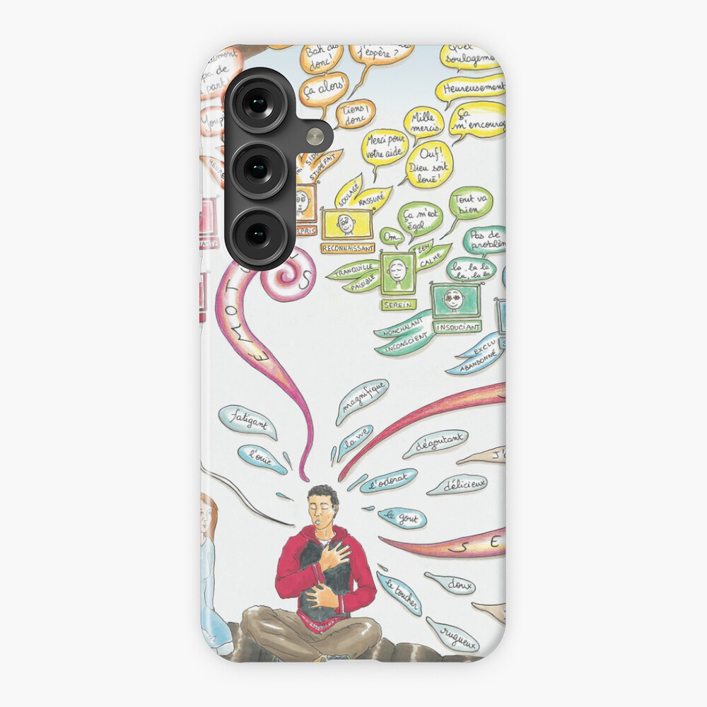 Vista previa del artículo con la obra «Funda rígida para Samsung Galaxy», diseñado y vendido por MarionCharreau.