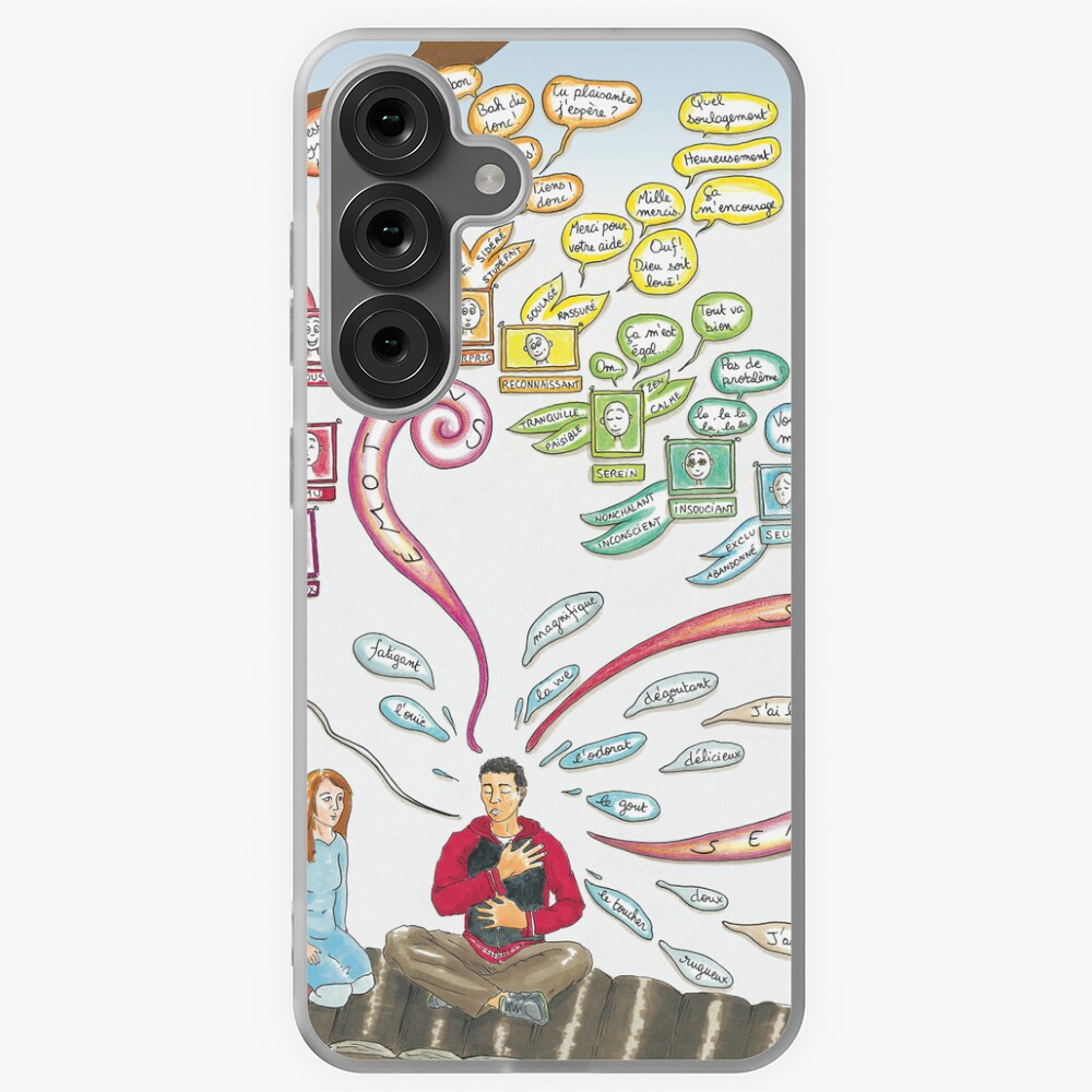 Vista previa del artículo con la obra «Funda blanda para Samsung Galaxy», diseñado y vendido por MarionCharreau.