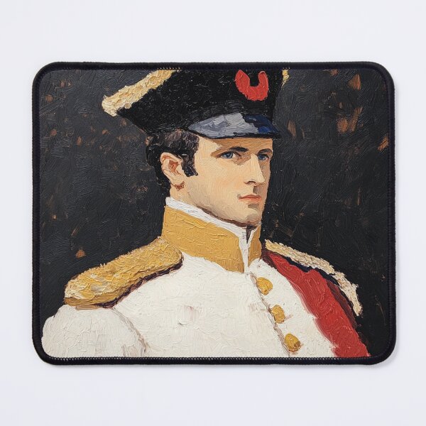 Item preview, Napoleon Bonaparte | Post-impressionist painting style designed and sold by ComicsFactory.