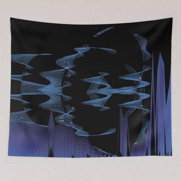 Item preview, Blue Triangle Loops designed and sold by Mary Holstege.