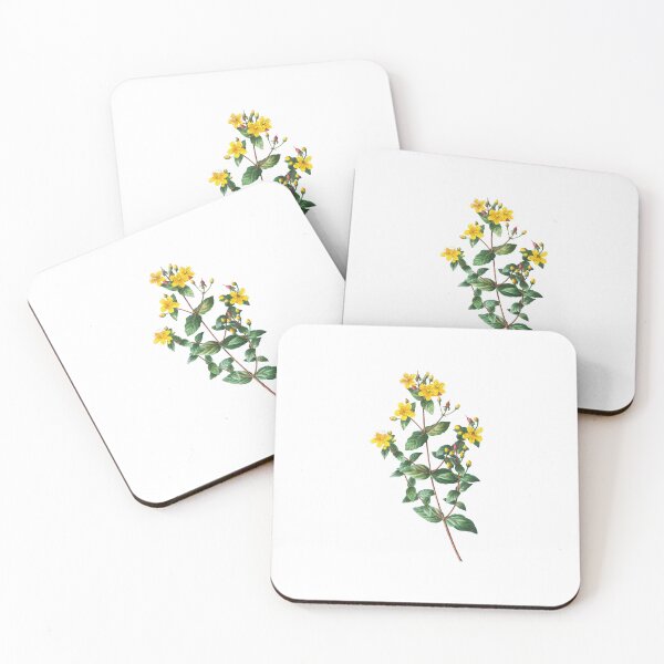 Item preview, Vintage Style Yellow Flowers Stinking Tutsan  designed and sold by Jason Gunti.