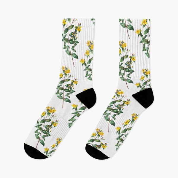 Item preview, Vintage Style Yellow Flowers Stinking Tutsan  designed and sold by Jason Gunti.
