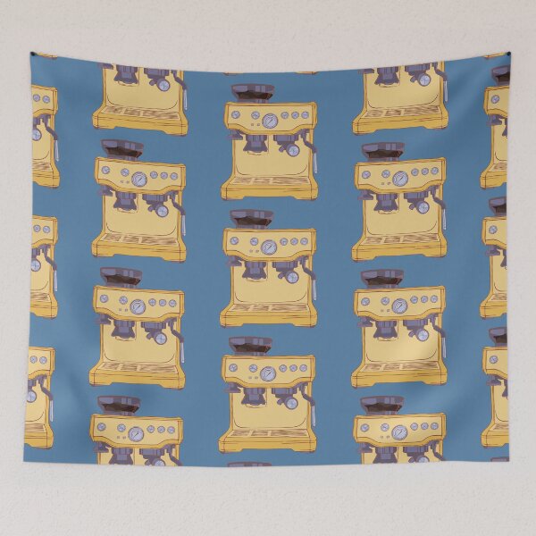 Item preview, Yellow coffee machine designed and sold by Julietandswan.