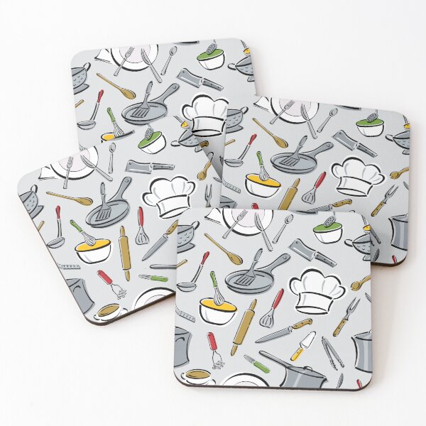 Item preview, Chef's Kitchen Tools Pattern designed and sold by Lisann.