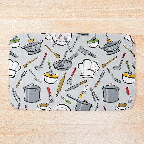 Item preview, Chef's Kitchen Tools Pattern designed and sold by Lisann.