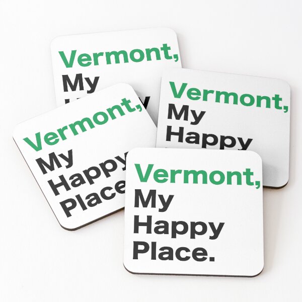 Item preview, Vermont, My Happy Place designed and sold by TrashCanBob.