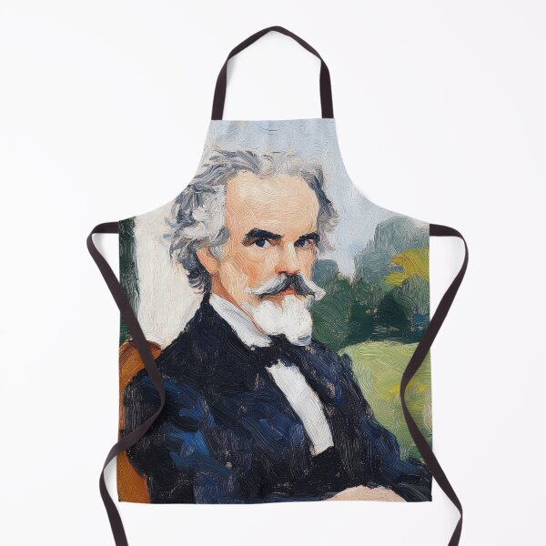 Item preview, Nathaniel Hawthorne | Post-impressionist painting style designed and sold by ComicsFactory.