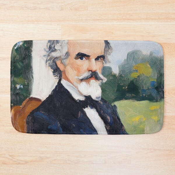 Item preview, Nathaniel Hawthorne | Post-impressionist painting style designed and sold by ComicsFactory.