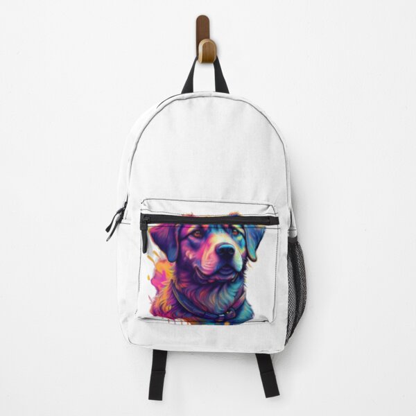 Item preview, psychedelic dog designed and sold by Xymera.
