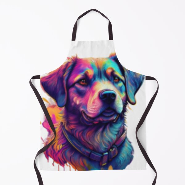 Artikelvorschau, psychedelischer Hund entworfen und verkauft von Xymera.