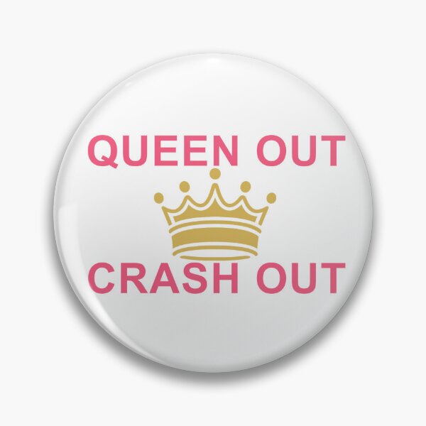 Item preview, queen out crash out designed and sold by createandrogyny.