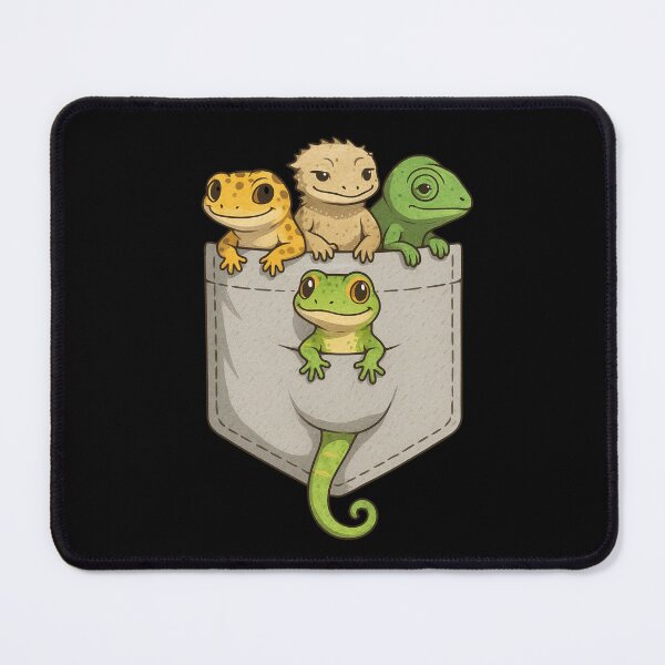 Item preview, Cute Pocket Reptiles – Funny Lizard Gang designed and sold by Design_Your_Day.