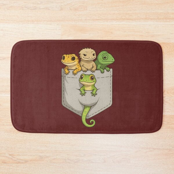 Item preview, Cute Pocket Reptiles – Funny Lizard Gang designed and sold by Design_Your_Day.