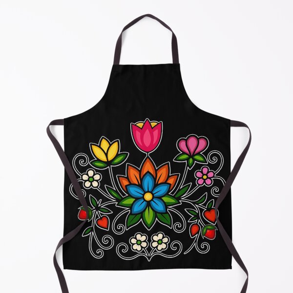 Item preview, Ojibwe Floral With Anishinaabe Flowers And Strawberries designed and sold by YalenArt.
