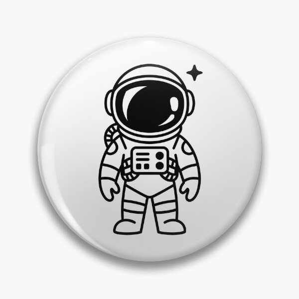 Item preview, Minimalist Astronaut – Clean Space Style designed and sold by Hooodify.