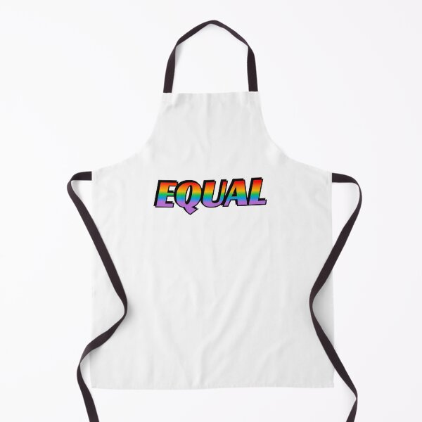 Item preview,  Rainbow text EQUAL  LGBT Pride Month designed and sold by Inspirationmotivation.