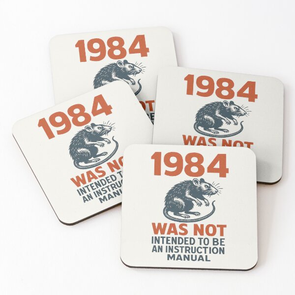 Item preview, 1984 Was Not an Instruction Manual – Orwellian Rat Dystopia Design designed and sold by Victor Shadehorn.