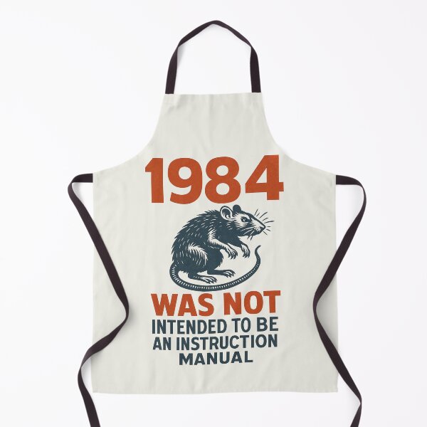 Item preview, 1984 Was Not an Instruction Manual – Orwellian Rat Dystopia Design designed and sold by Victor Shadehorn.