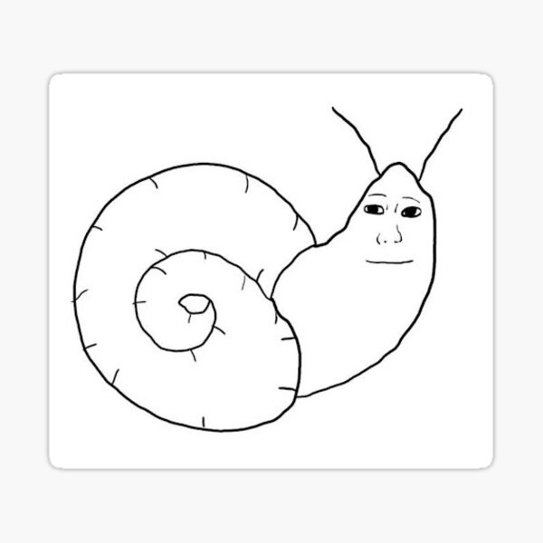 Vista previa del artículo con la obra «Caracol Wojak (snojak)», diseñado y vendido por Designs by M.