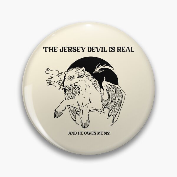 Item preview, The Jersey Devil is Real designed and sold by Tawny Feather Treasures.