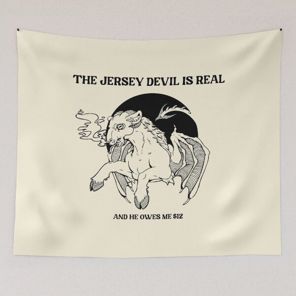 Item preview, The Jersey Devil is Real designed and sold by Tawny Feather Treasures.