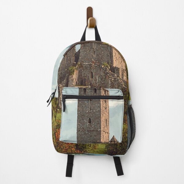 Item preview, Rock of Cashel Poster – Crowned Hilltop & Clouded Skies designed and sold by TuncGK.