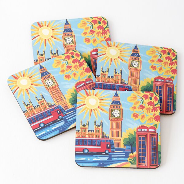 Item preview, Sunny London Icons designed and sold by Mystic Wild Studio.
