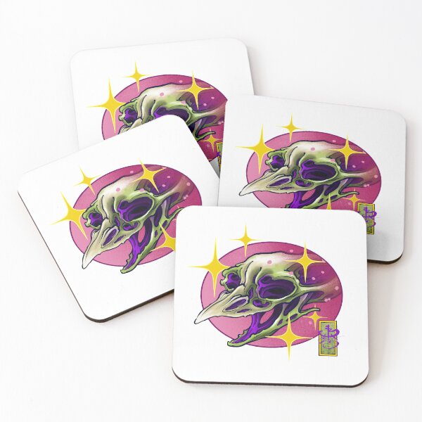 Item preview, Cosmic bird skull designed and sold by James Bird Studios.