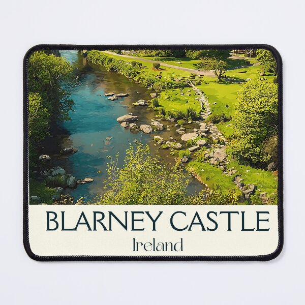 Item preview, Blarney Castle Poster – Ivy Walls & Enchanted Grounds designed and sold by TuncGK.